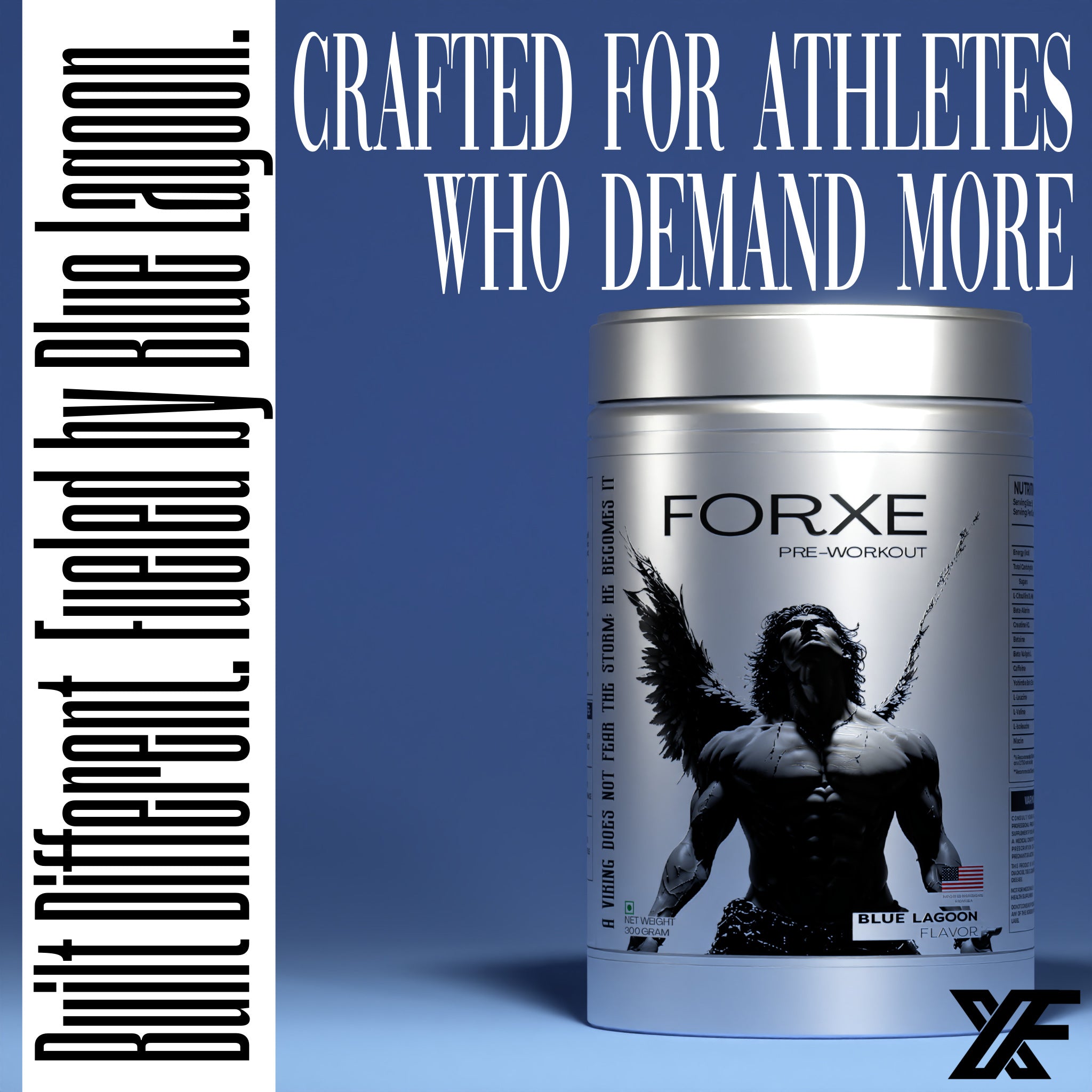Forxe Pre Workout – Blue Lagoon (Nootropic Energy Formula)